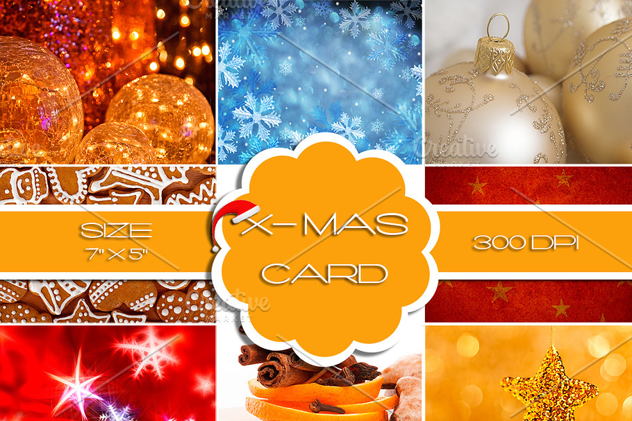 Christmas Card in Stationery Templates - product preview 8