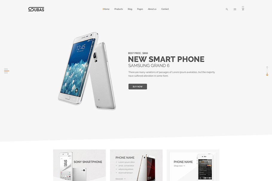 Subas – Electronics Store Template in Bootstrap Themes - product preview 8