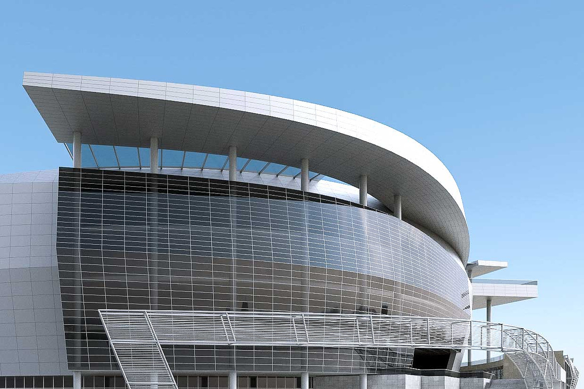 Warriors Arena Stadium in Architecture - product preview 8
