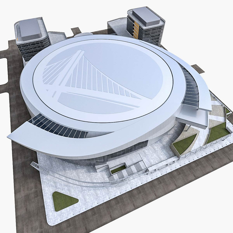 Warriors Arena Stadium in Architecture - product preview 1
