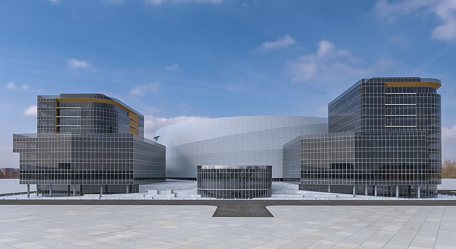 Warriors Arena Stadium in Architecture - product preview 5