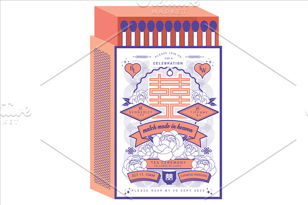 matchbox chinese wedding template