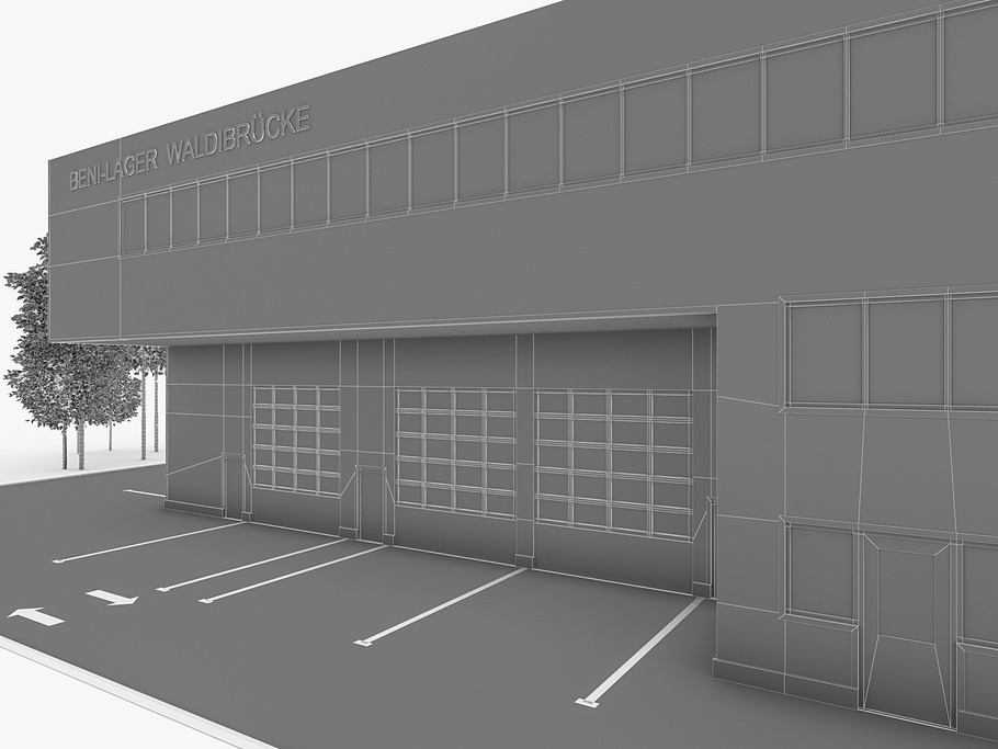 Warehouse Building in Architecture - product preview 4