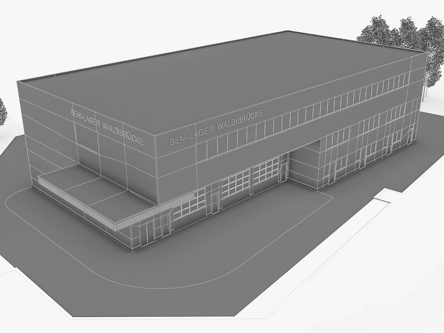 Warehouse Building in Architecture - product preview 7