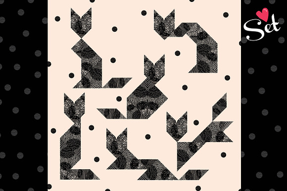 Tangram. in Patterns - product preview 5