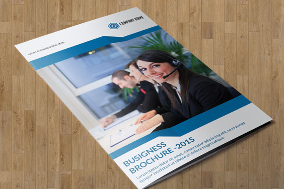 Corporate brochure - Bifold-V62 in Brochure Templates - product preview 8