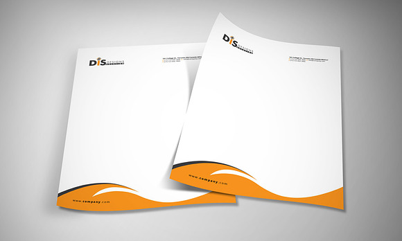 Letterhead Pad with MS Word Files in Stationery Templates - product preview 2