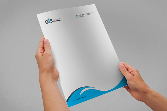 Letterhead Pad with MS Word Files in Stationery Templates - product preview 3