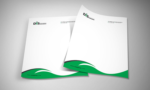 Letterhead Pad with MS Word Files in Stationery Templates - product preview 4