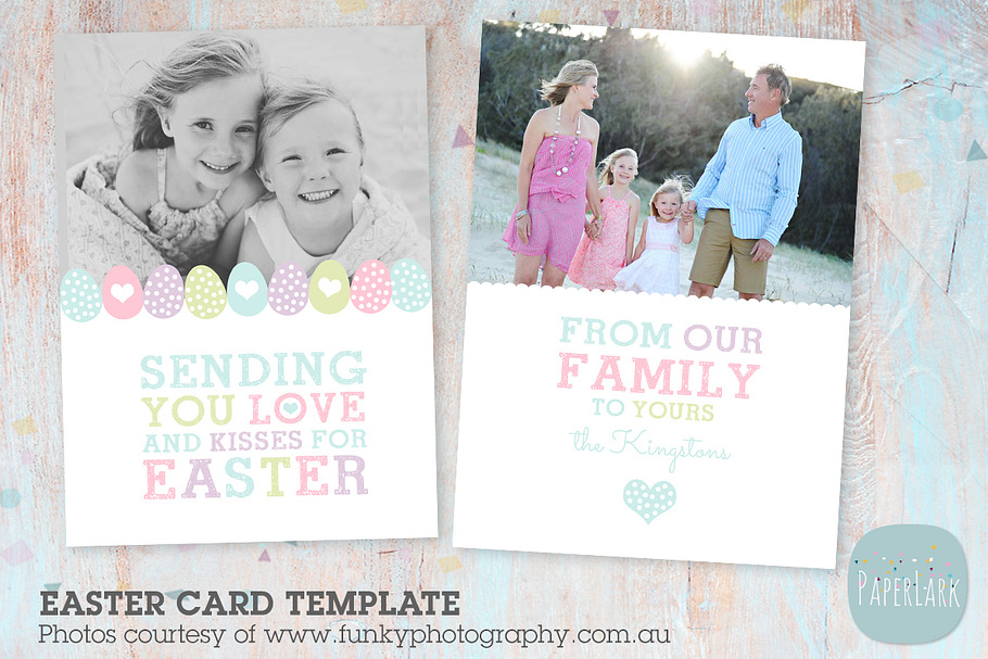 AE007 Easter Card in Card Templates - product preview 8