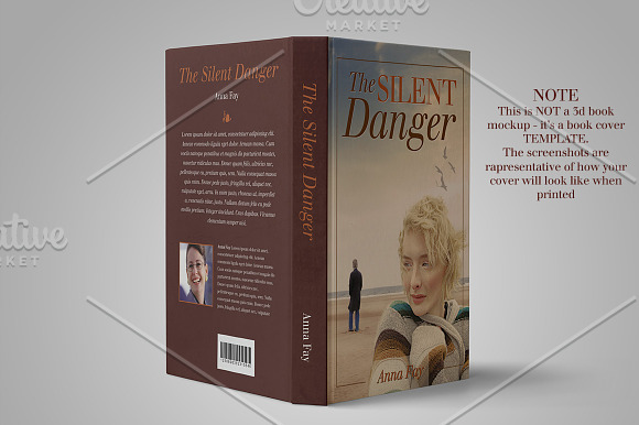 Book Cover Template 016 in Templates - product preview 2