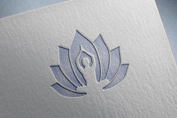 Sanskrit Yoga Logo in Logo Templates - product preview 3