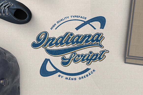 Indiana Script in Script Fonts - product preview 2