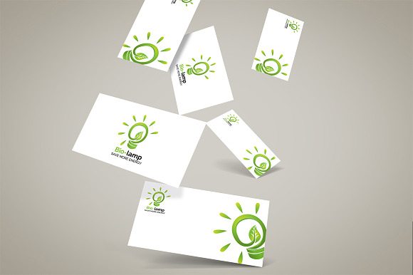 Bio Lamp / Energy - Logo Template in Logo Templates - product preview 2