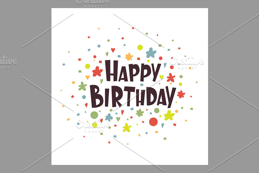 Happy Birthday Card in Card Templates - product preview 8