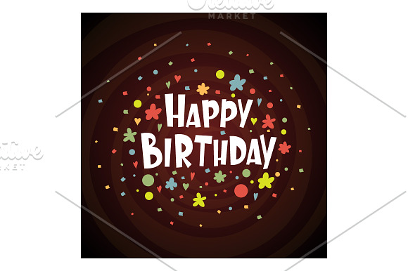 Happy Birthday Card in Card Templates - product preview 1