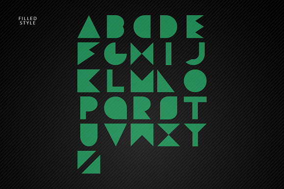 Malibu Vector Abecedary Font in Logo Templates - product preview 6
