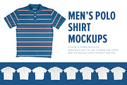 8 Premium Polo Shirt Mockups