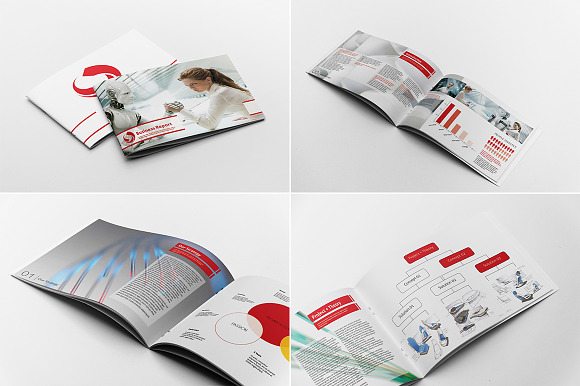 Business Report Template in Brochure Templates - product preview 3
