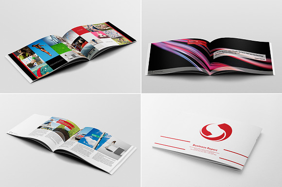 Business Report Template in Brochure Templates - product preview 4