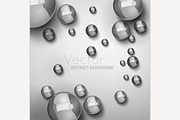 Abstract Background with Balls