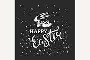 Easter Bunny Lettering
