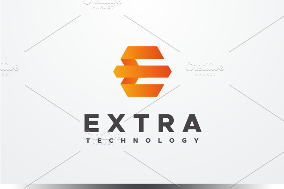 Extra - Letter E Logo in Logo Templates - product preview 8