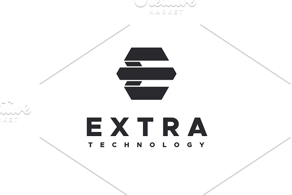 Extra - Letter E Logo in Logo Templates - product preview 2