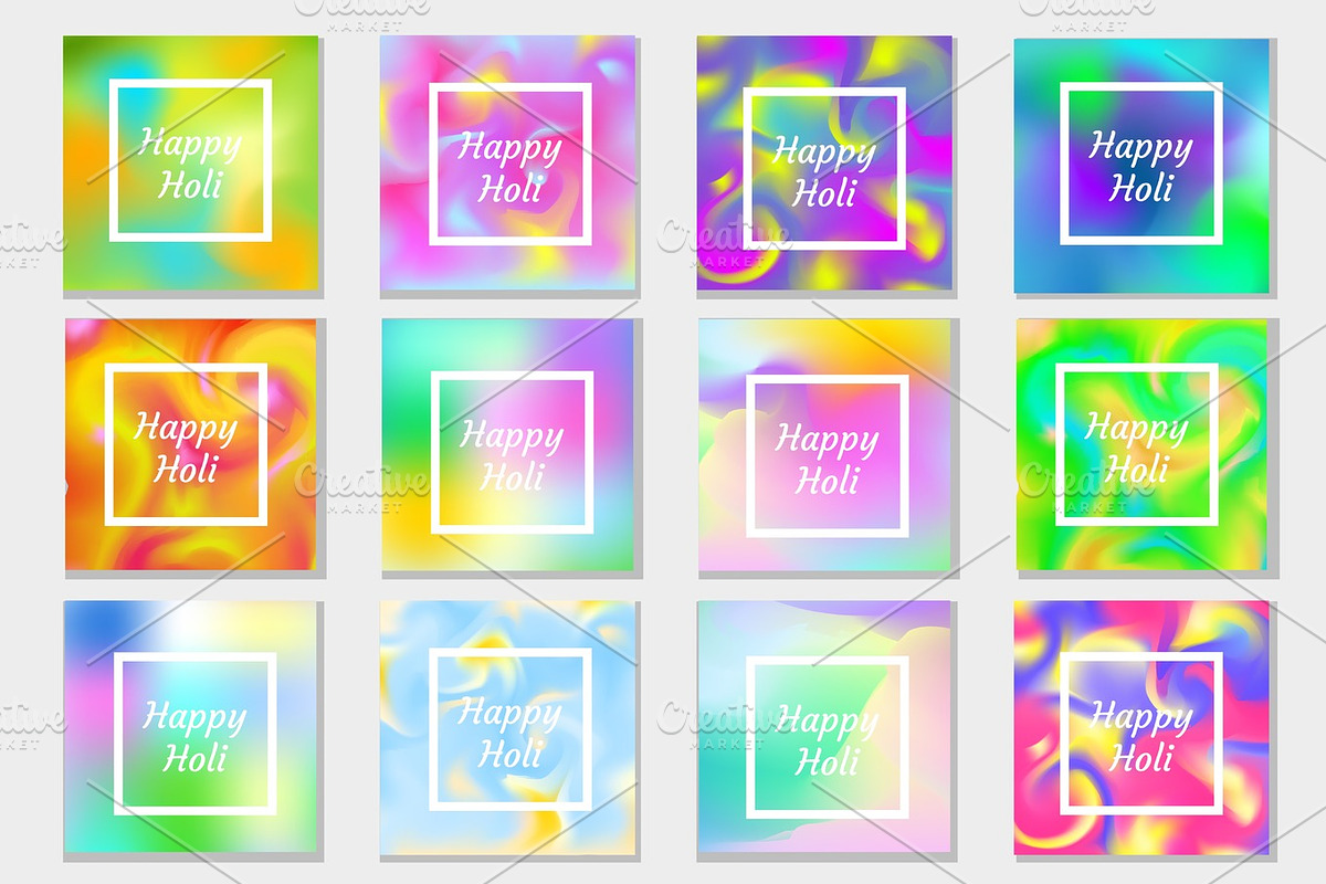 Happy Holi Templates in Card Templates - product preview 8