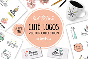 Cute Vector Logos Collection