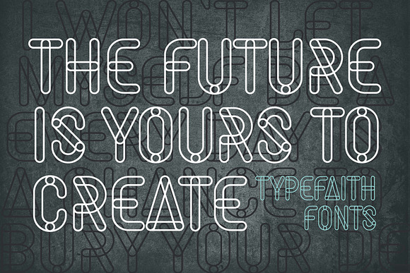 Organa in Stencil Fonts - product preview 8