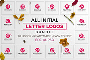 All Initial Letter Logos Bundle
