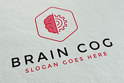 Brain Cog Logo