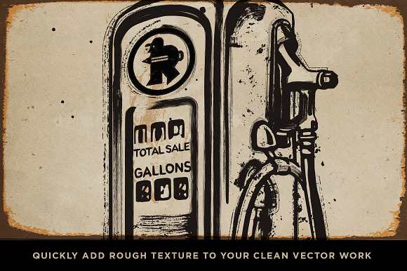 Fuel Station | Vector Grime Brushes in Photoshop Brushes - product preview 3