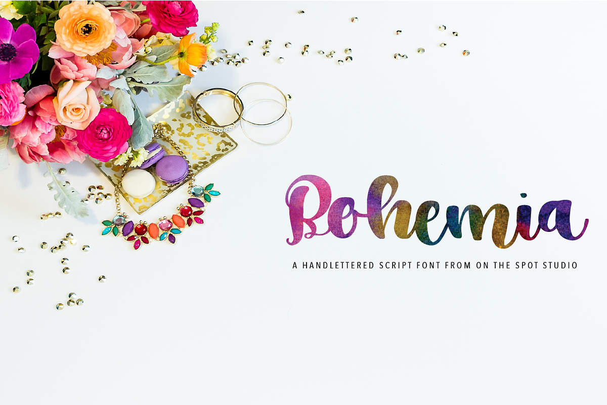 Bohemia in Script Fonts - product preview 8