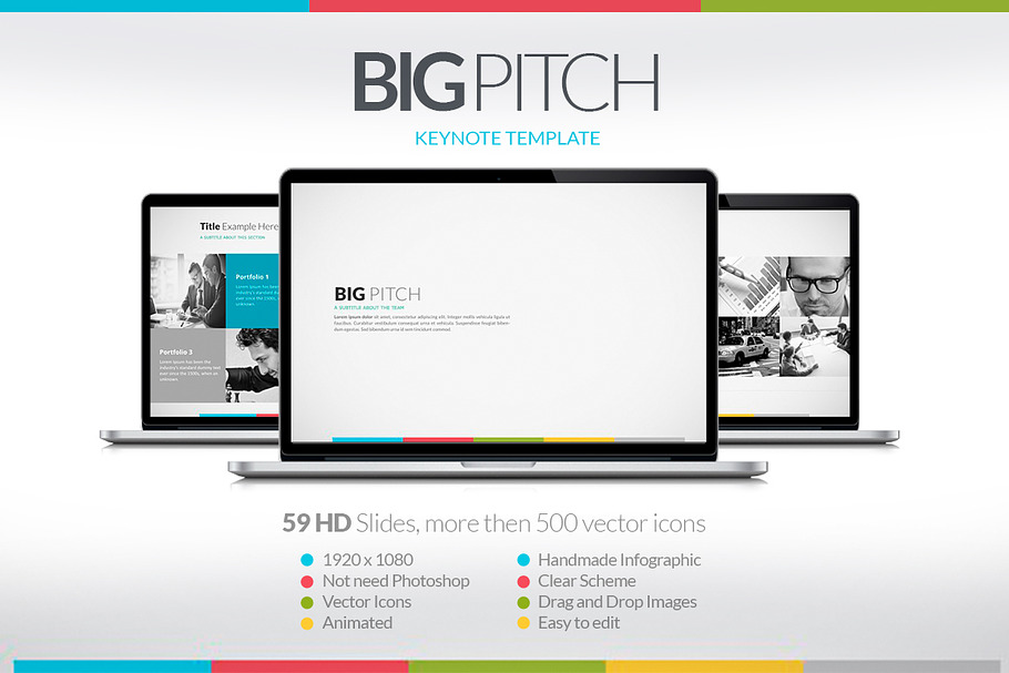 Big Pitch Keynote Presentation in Presentation Templates - product preview 8