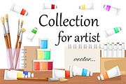 Vector collection for artist