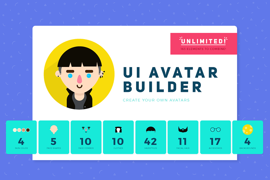 UI Avatars in Illustrations - product preview 8