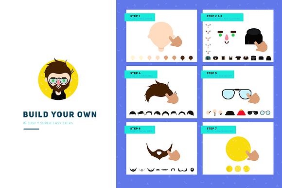 UI Avatars in Illustrations - product preview 3