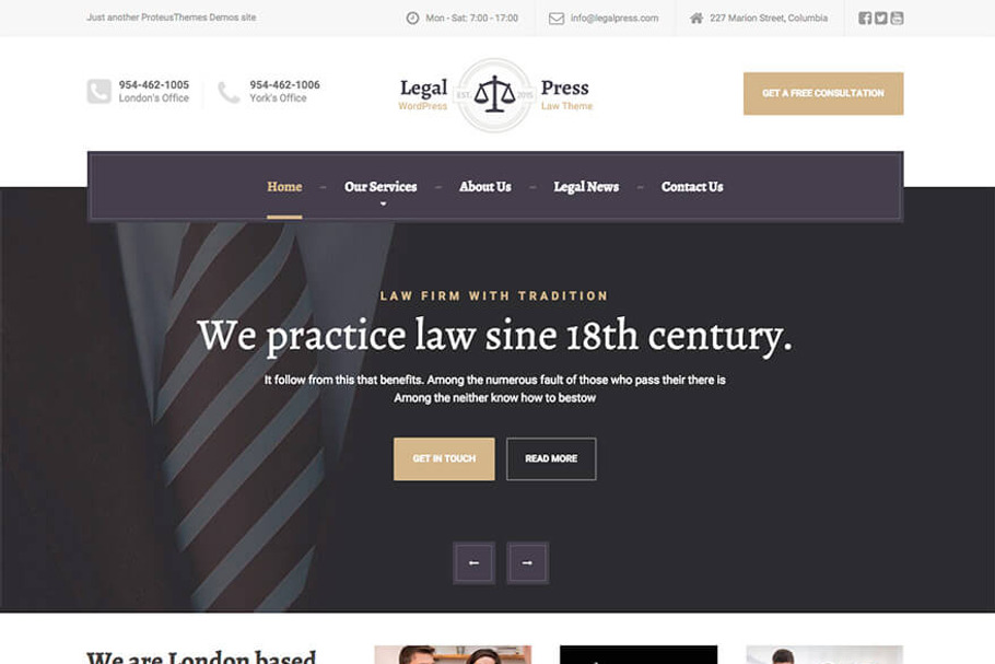 LegalPress - Law and Attorney