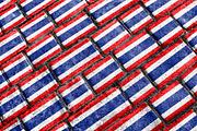 Thailand Flag Urban Grunge Pattern