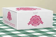 Cake Box for Bakery Pastries