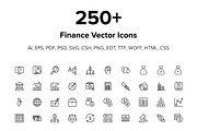 250+ Finance Icons