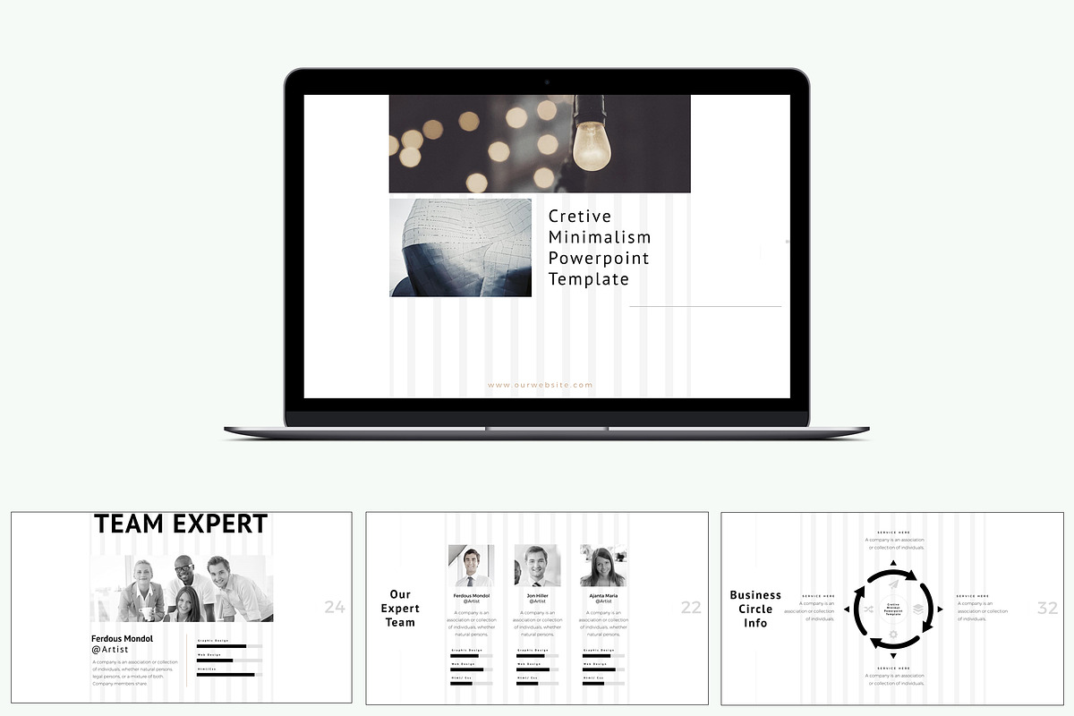 Minimalism Keynote Template in Keynote Templates - product preview 8