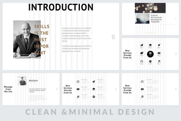 Minimalism Keynote Template in Keynote Templates - product preview 1