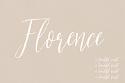 Florence | A Beautiful Script