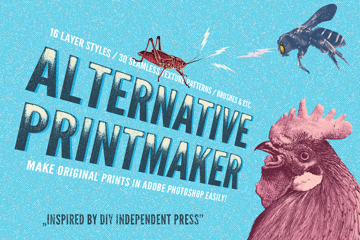 Alternative Printmaker in Photoshop Layer Styles - product preview 8
