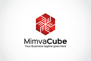 Mimva Cube Logo Template