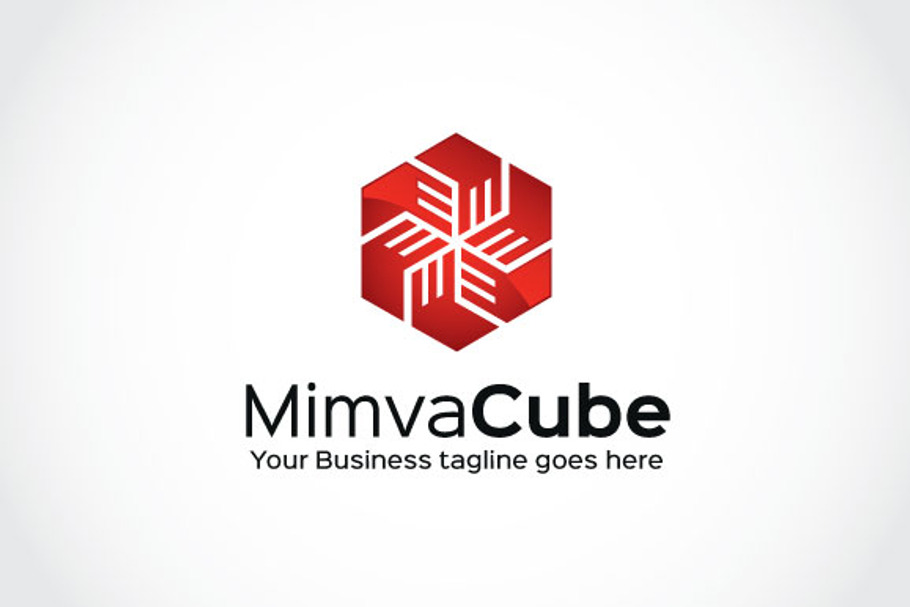 Mimva Cube Logo Template in Logo Templates - product preview 8