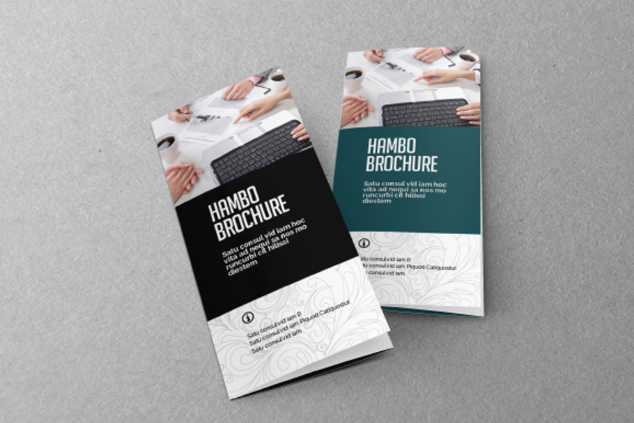 Hambo Trifold Brochure in Brochure Templates - product preview 8